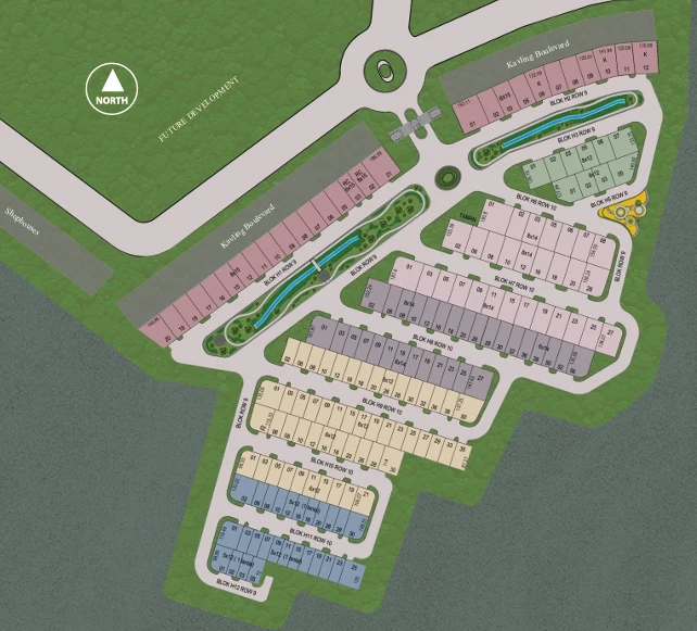 Modbury Residence Site Plan - Refined Living Layout